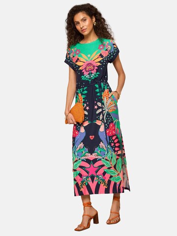 mėlyna love & roses Suknelė: priekis