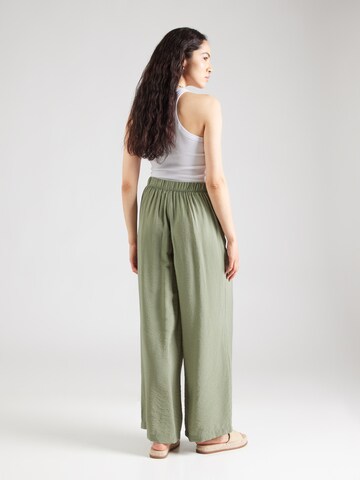 Wide leg Pantaloni di s.Oliver in verde