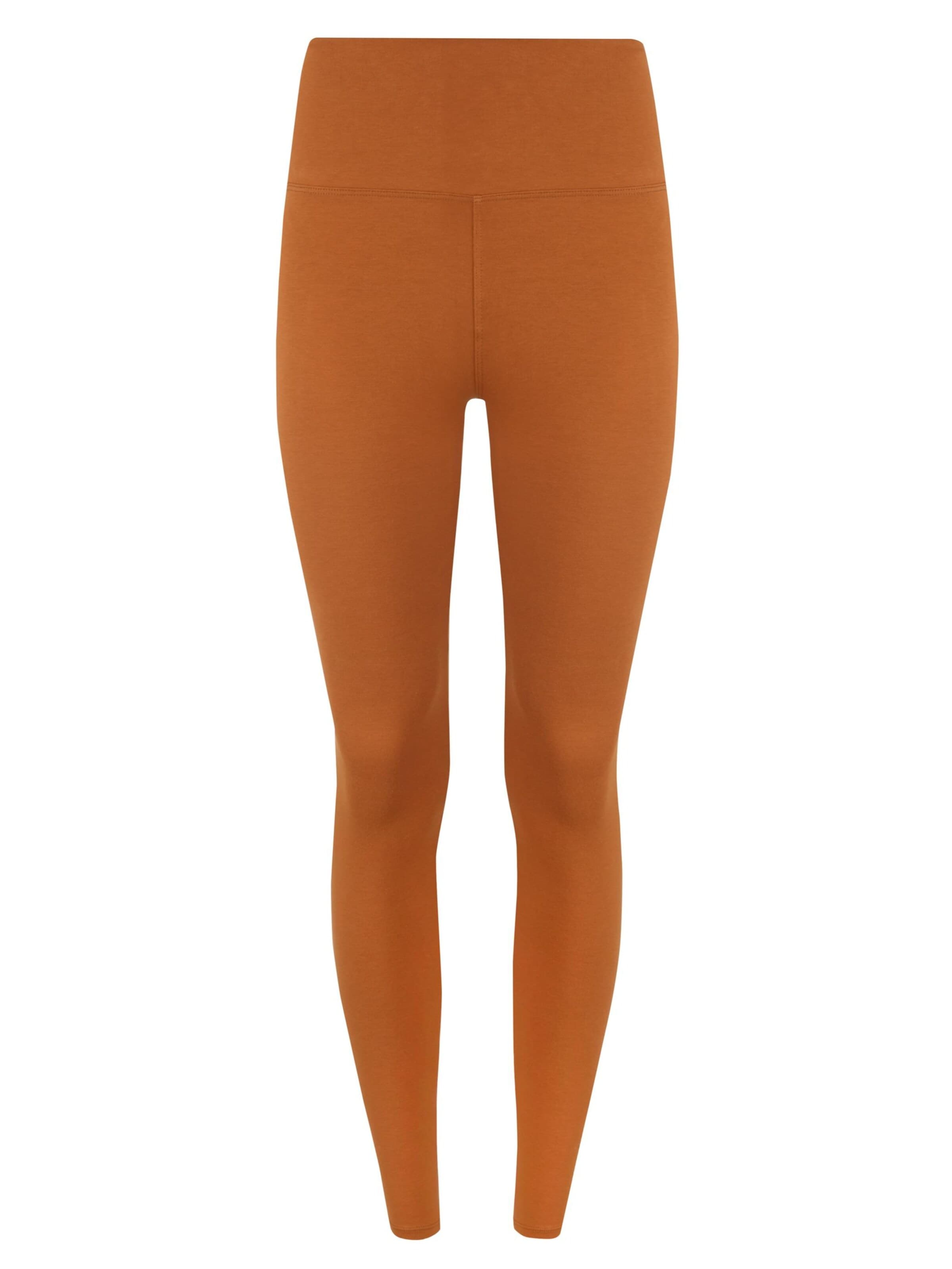 Evoni Leggings 'aus Baumwolle mit hohem Bund' in Red: front