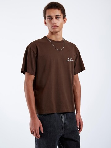 Dr. Denim Shirt 'Bace Tee'‌‌‌‌‌‌‌‌‌ in Braun
