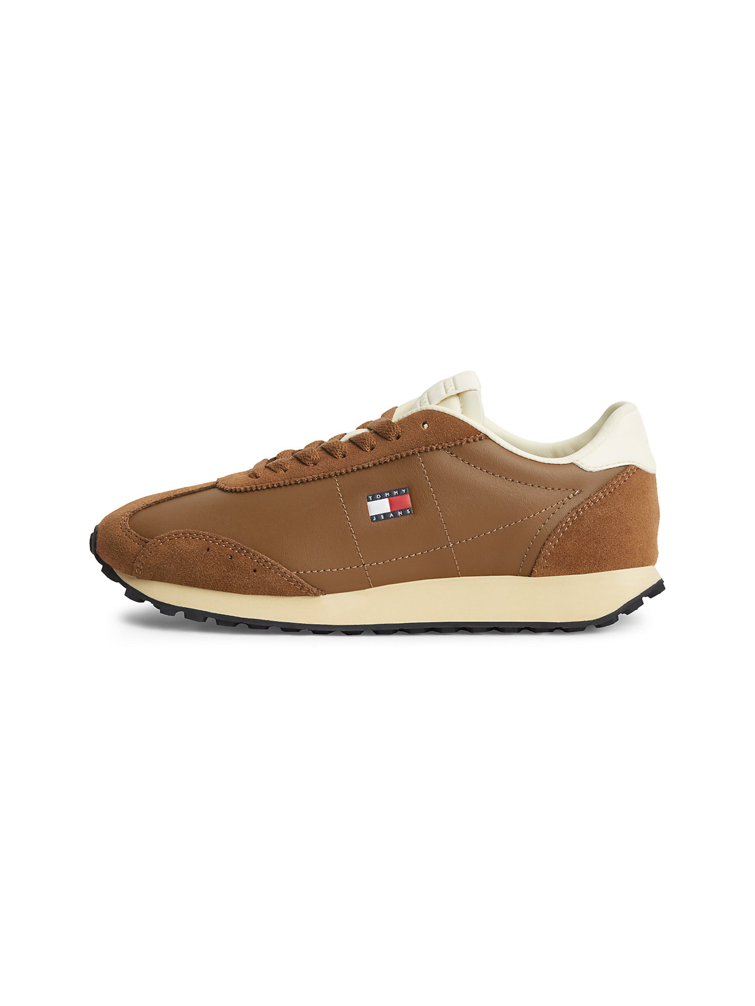 Tommy Jeans Sneaker in Braun: Vorderseite