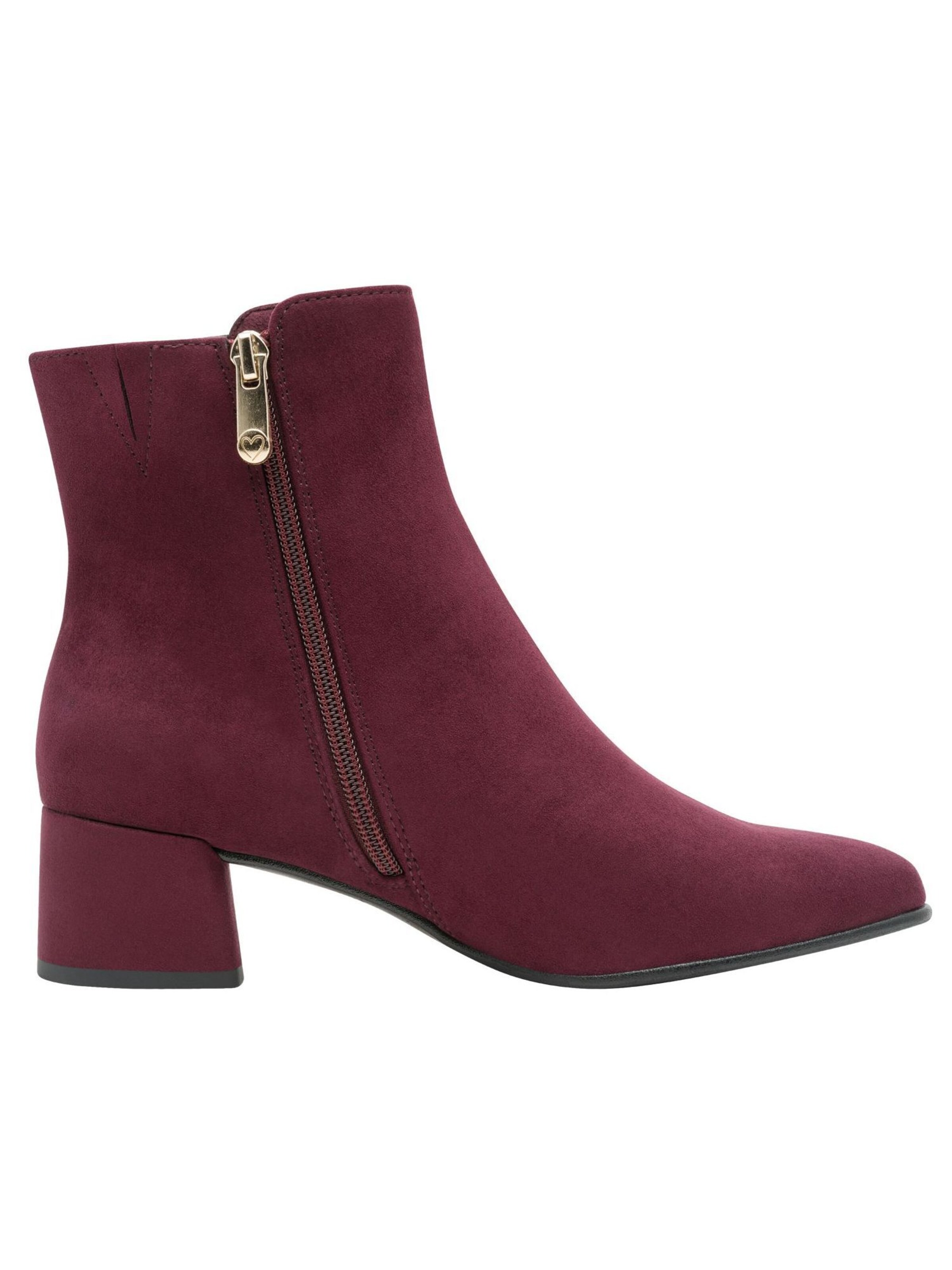 MARCO TOZZI Ankle boots in Red