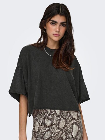 ONLY - Camisa oversized em preto