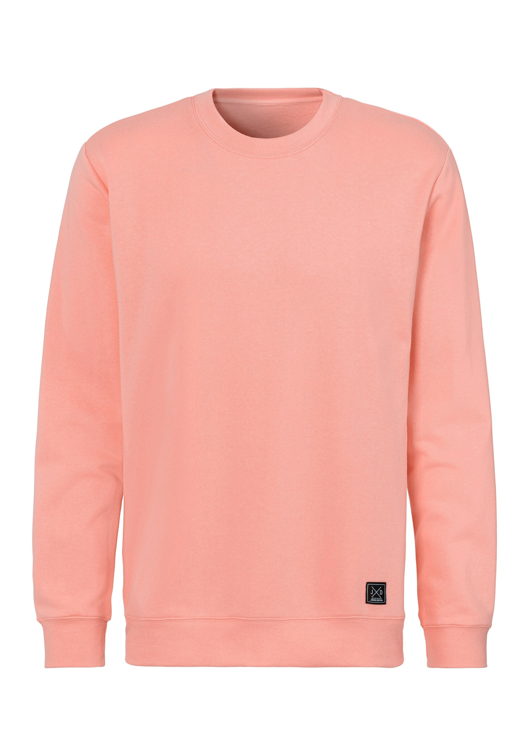 JOHN DEVIN Sweatshirt in Orange: front