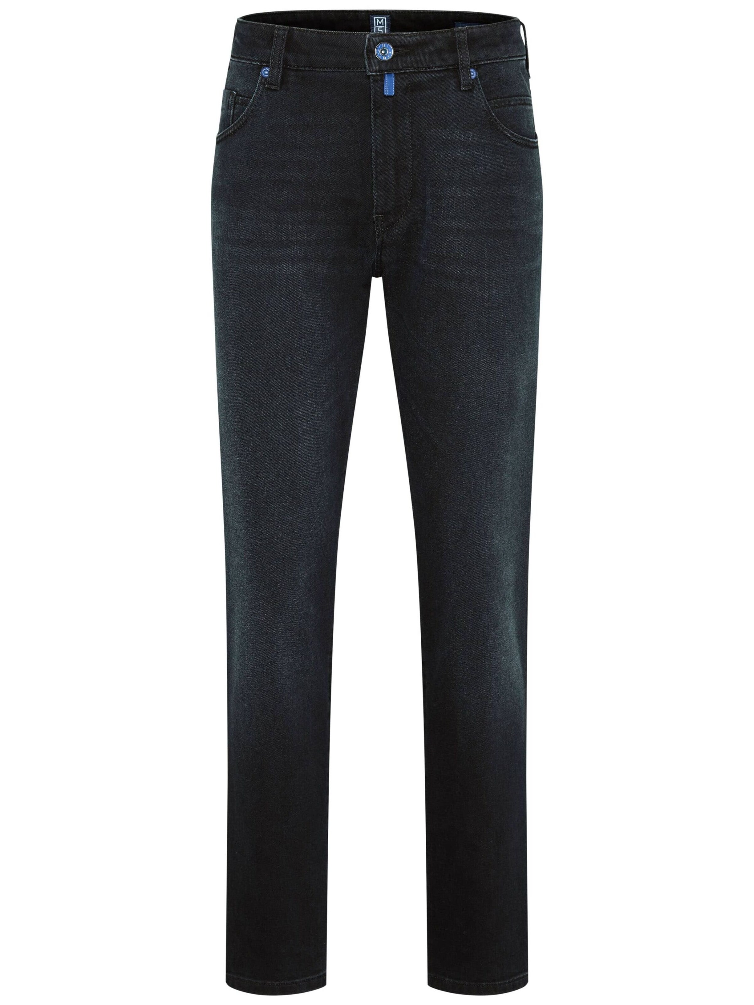 MEYER Slimfit Jeans in Blauw: voorkant