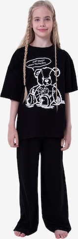 WINKIKI Schlafanzug in Schwarz: Vorderseite