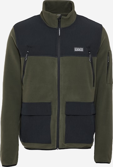 QUIKSILVER Fleece jas in de kleur Grafiet / Kaki, Productweergave