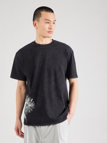 melns TOPMAN T-Krekls