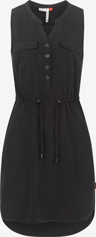 Ragwear Kleid 'Roisin' in Schwarz: predná strana