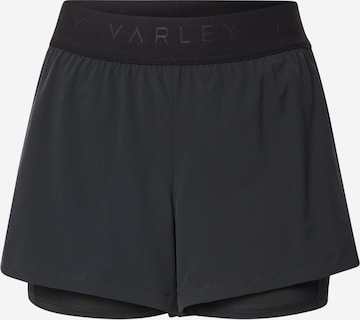 Regular Pantalon de sport 'Leo' Varley en noir : devant