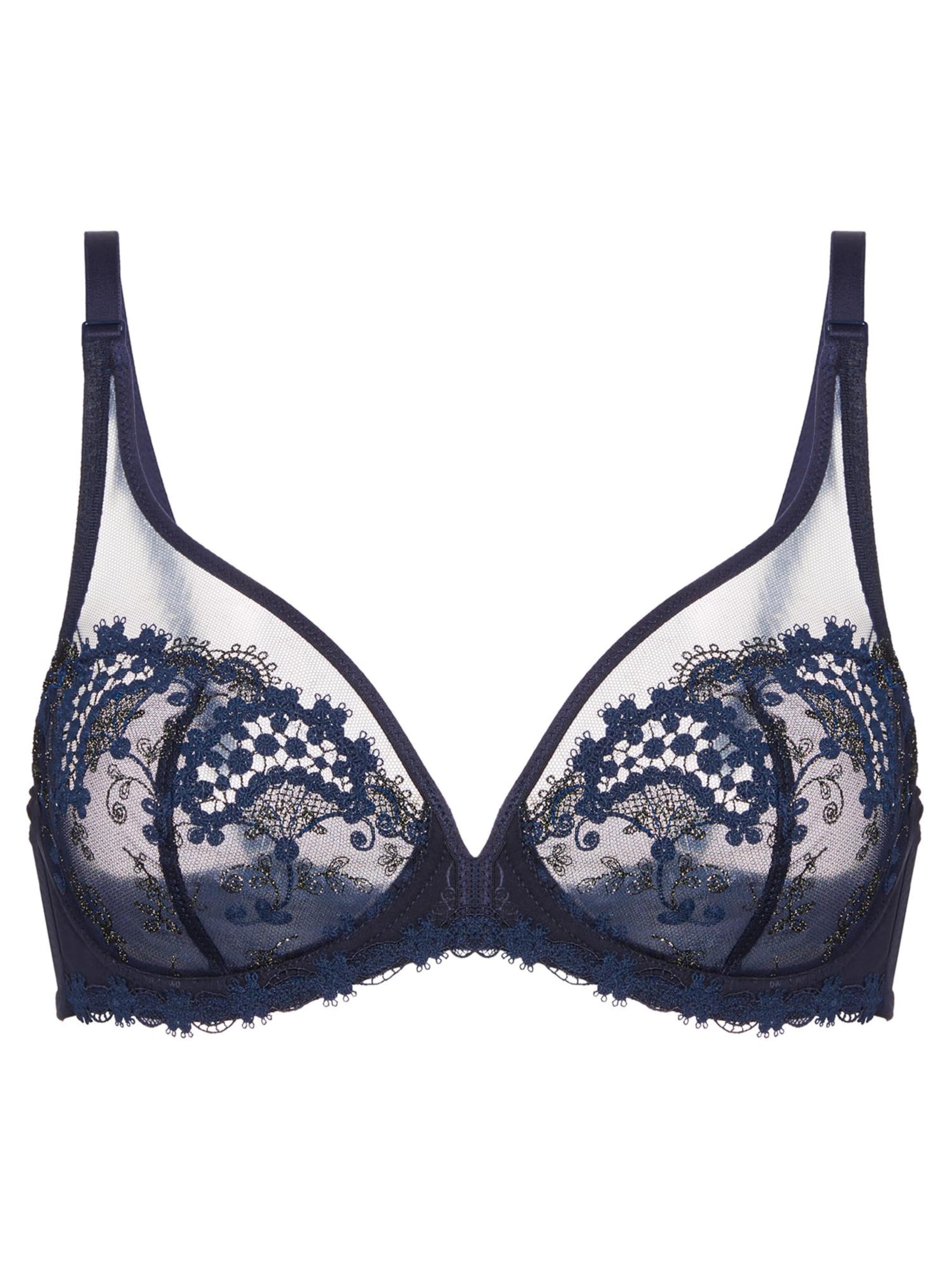 Simone Perele Bra 'Wish' in Blue: front