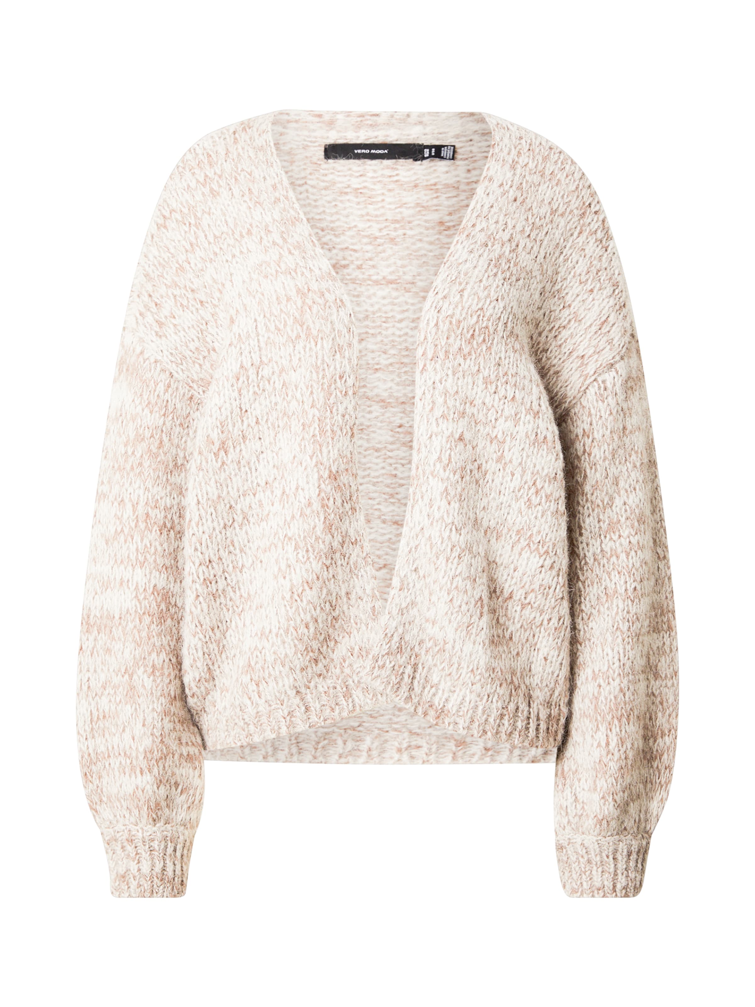 VERO MODA Strickjacke 'VMMAYBE' in Grau: Vorderseite