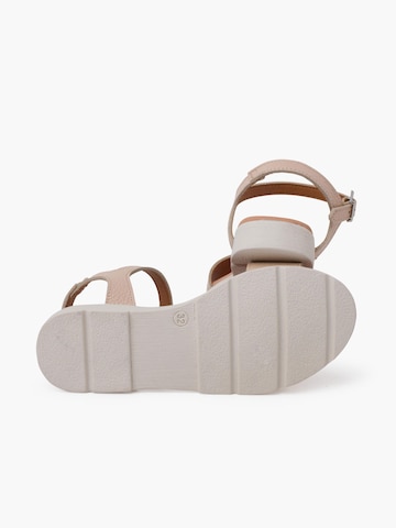 Sandales Pisamonas en beige