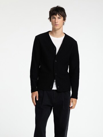 SELECTED HOMME Cardigan i sort: forside