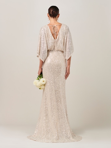 BWLDR Festkjole 'Isla' i beige