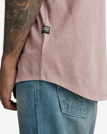 T-Shirt G-Star RAW en rose