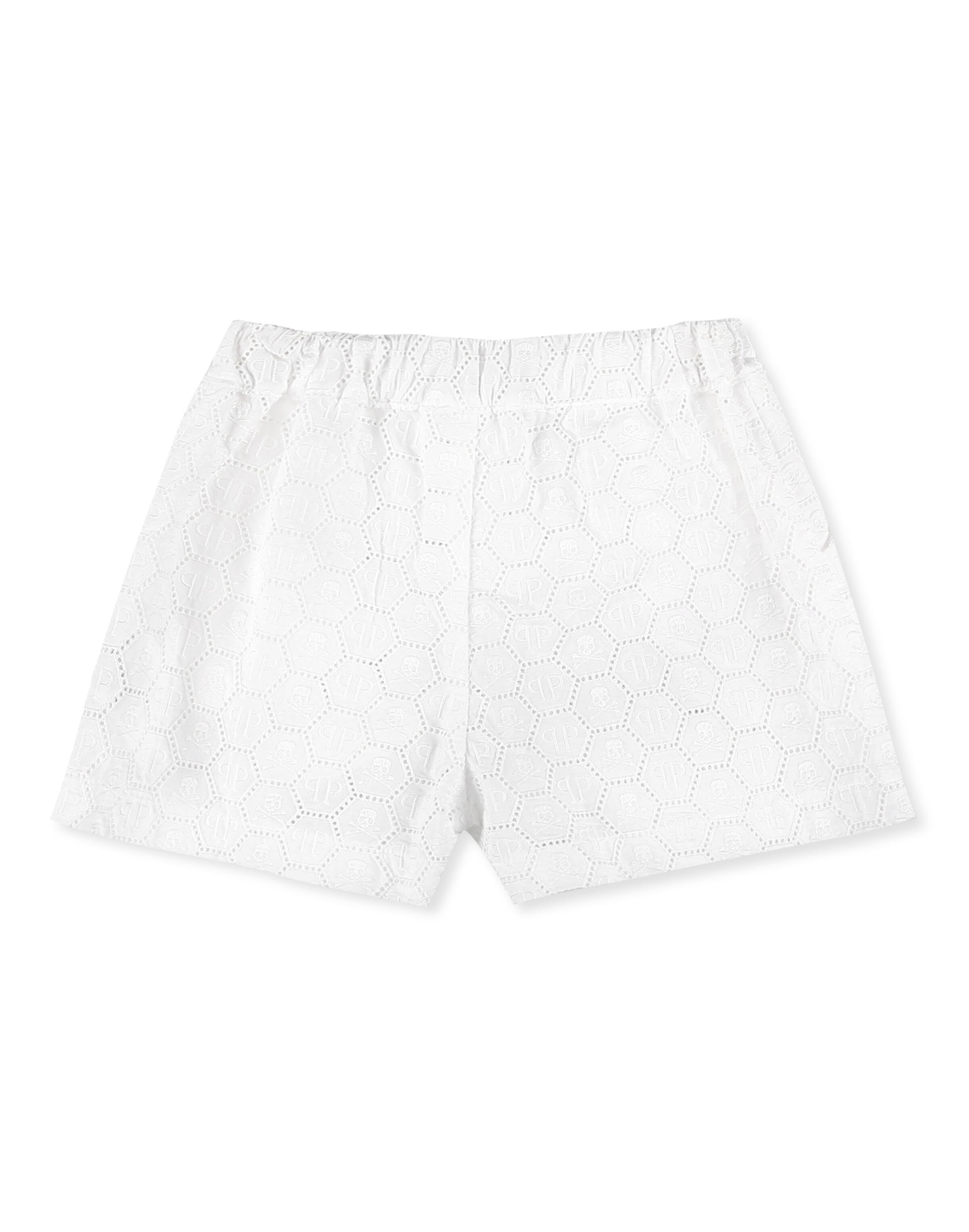 Philipp Plein Regular Shorts in Weiß