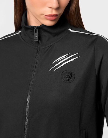Plein Sport Sweatjacke in Schwarz