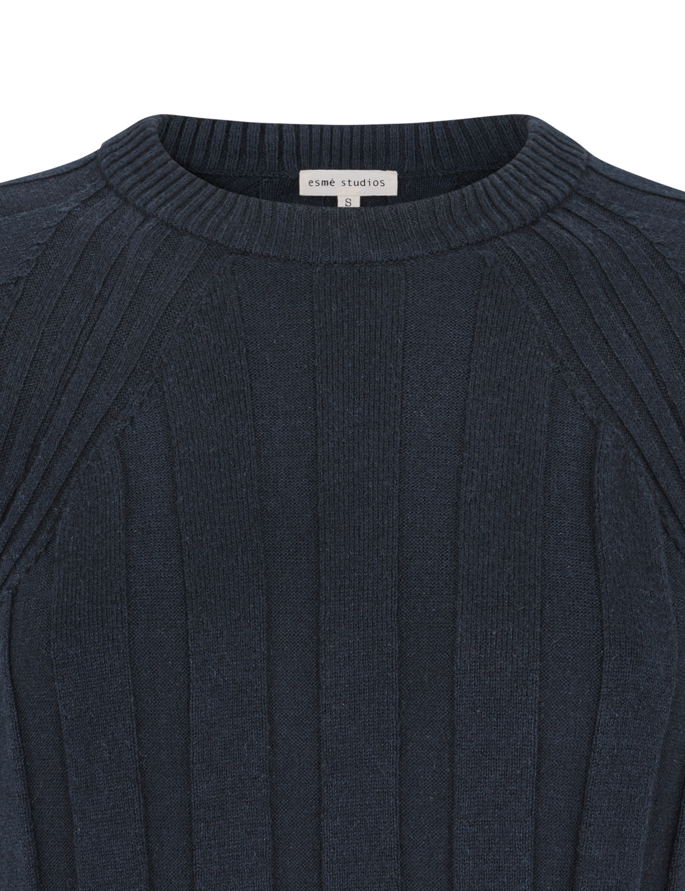 Esmé Studios Pletené šaty 'PANA' - Modrá