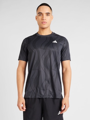 ADIDAS PERFORMANCE Functioneel shirt 'Club' in Zwart: voorkant