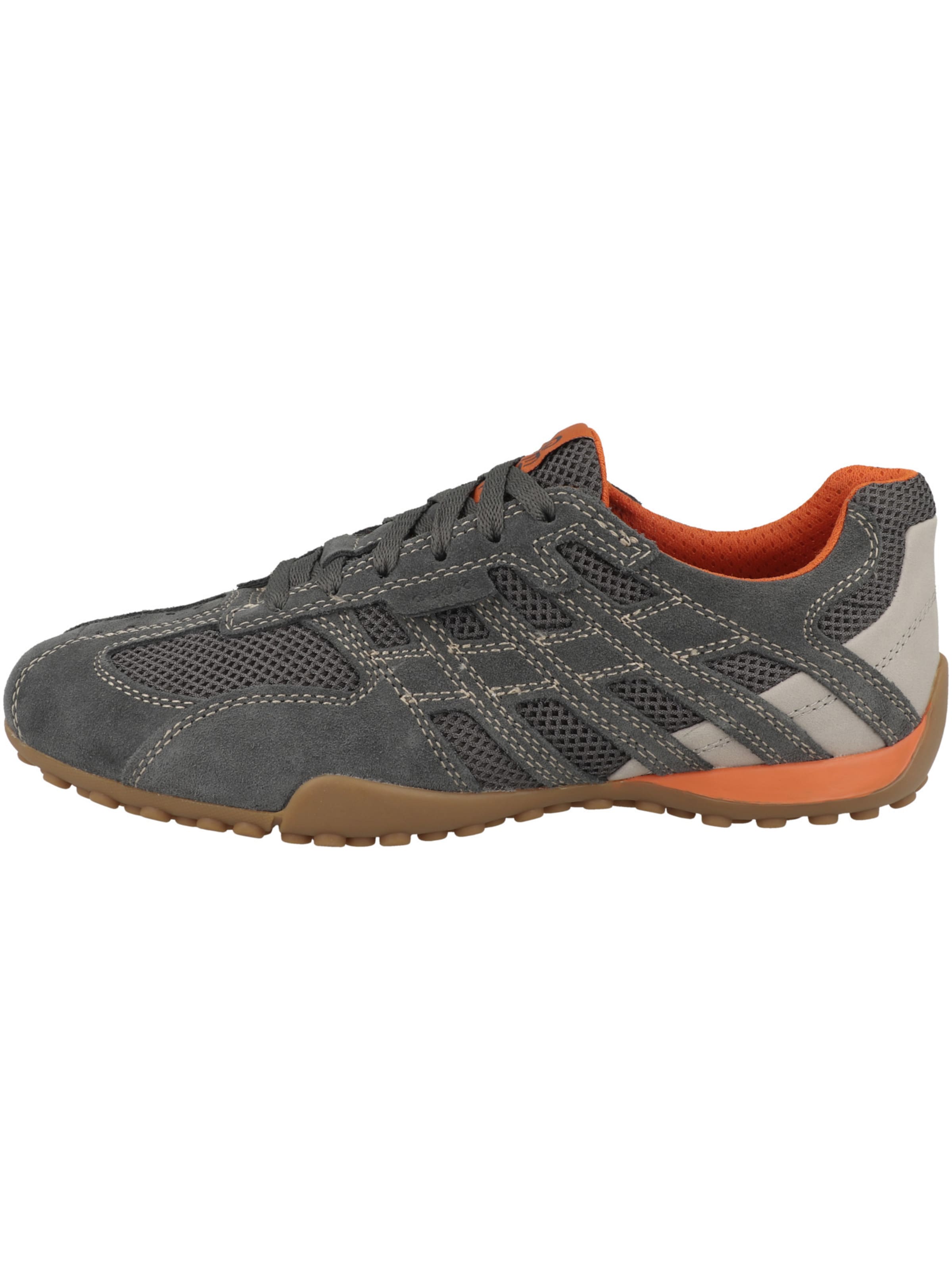 GEOX Низкие кроссовки 'Snake Original' в Серый