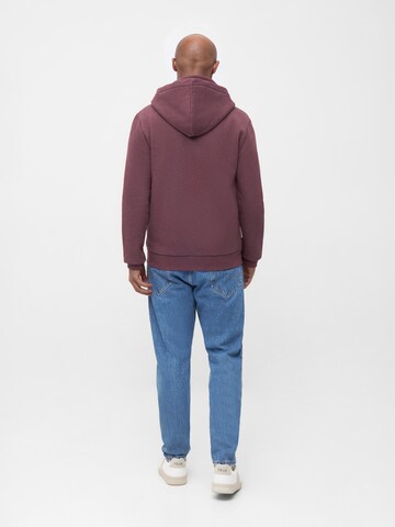 NIKIN Trui 'TreeHoodie Zip' in Rood