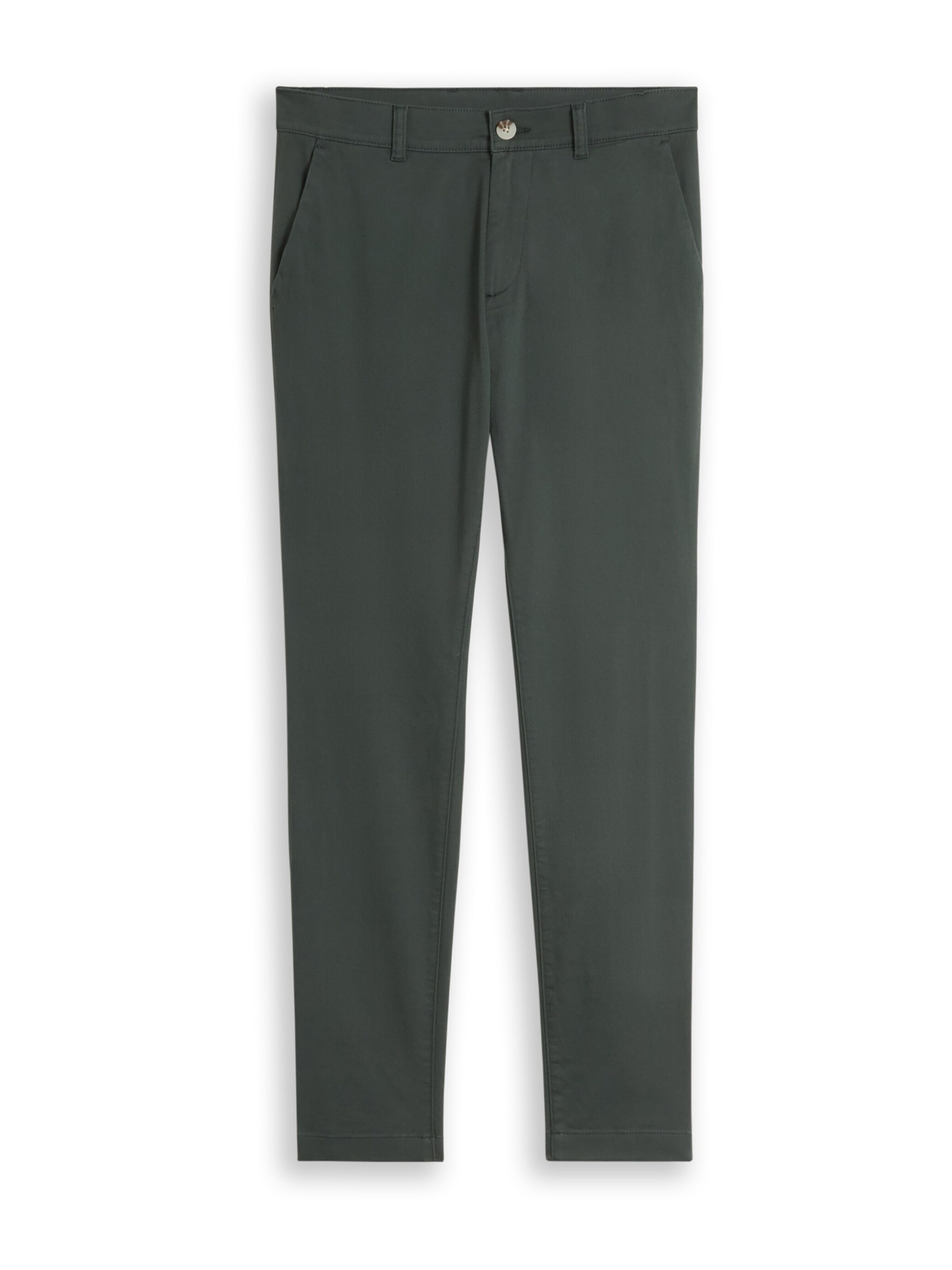 TOM TAILOR Chino 'Travis' in Groen: voorkant
