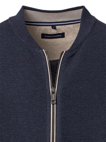 CASAMODA Strickjacke 'Basic' in Blau