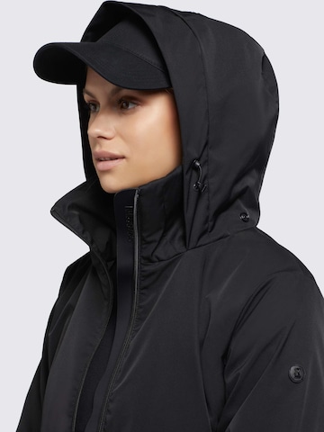 Manteau mi-saison 'Ariana3' khujo en noir