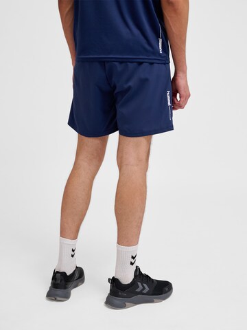 Hummel Regular Sportbroek 'Pulse' in Blauw