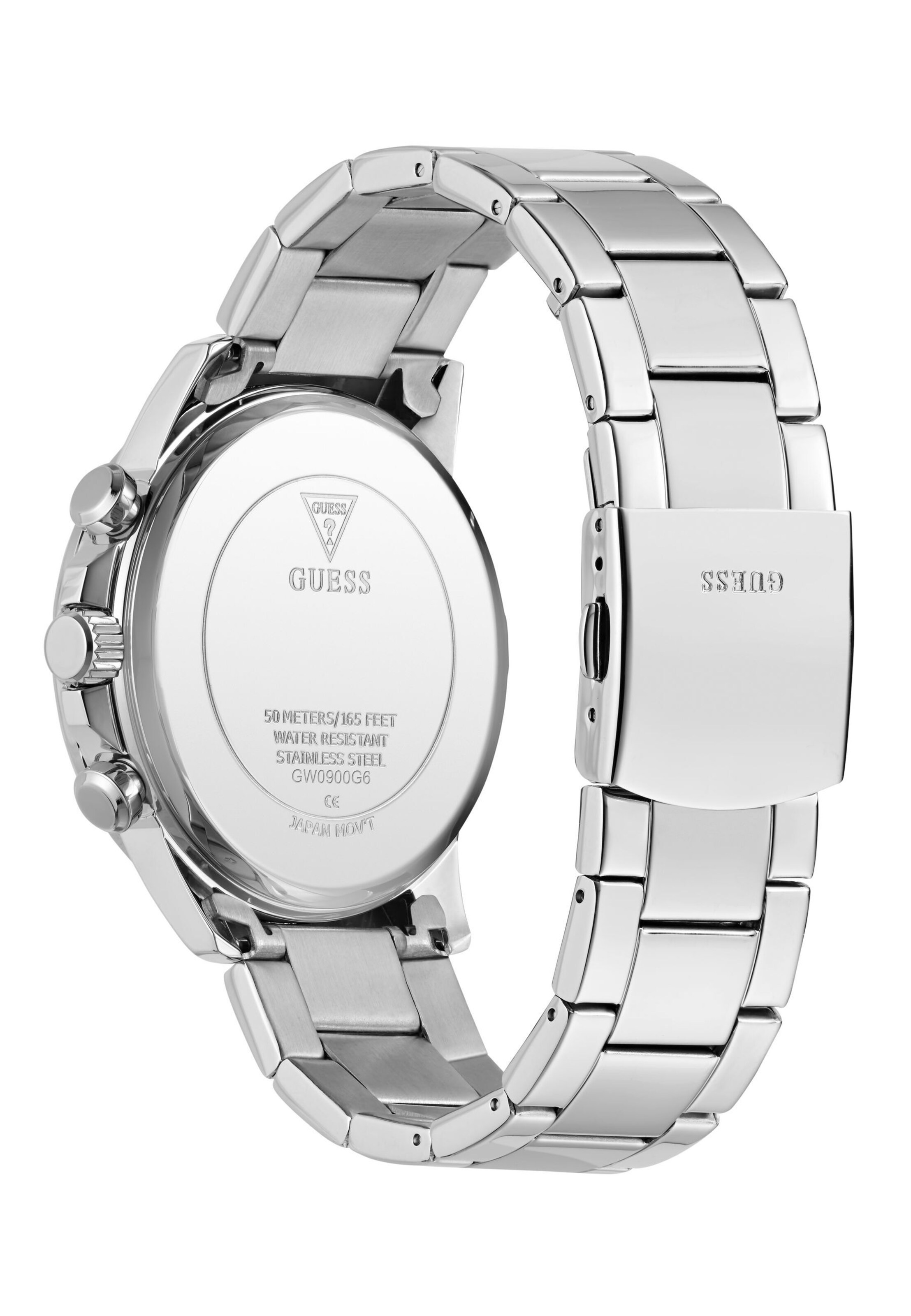 Orologio analogico ' WALKER ' di GUESS in argento