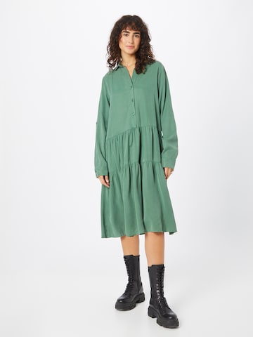 Robe-chemise True Religion en vert : devant