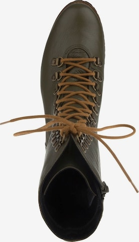 Natural Feet Lace-Up Boots 'Livigno' in Green