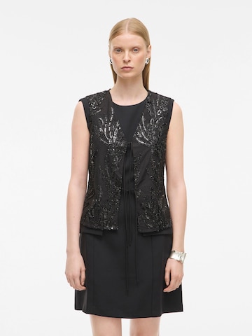 ROUGE EDIT Top in Zwart: voorkant