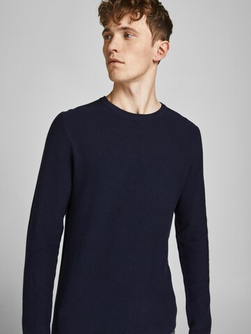 JACK & JONES Pullover 'Gustav' in Blau