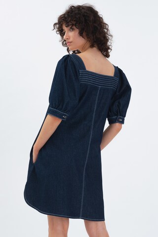 Robe 'Francoise' Aligne en bleu