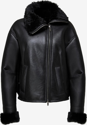 Giacca invernale 'Pia' di V S P in nero: frontale