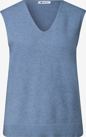 STREET ONE Sweater in Blue: front