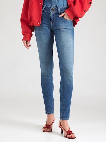 LTB Skinny Kavbojke 'MOLLY' | modra barva: sprednja stran