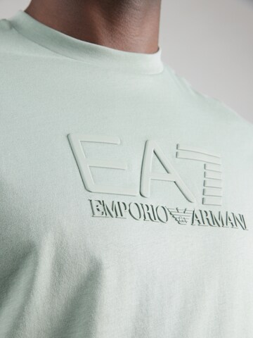 EA7 Emporio Armani - Camiseta en verde