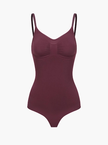 creamy Shapingbody 'Sculpting Shapewear mit String' in Rot: Vorderseite