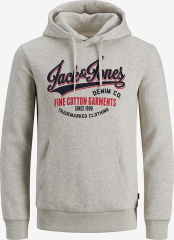 Felpa di JACK & JONES in grigio: frontale