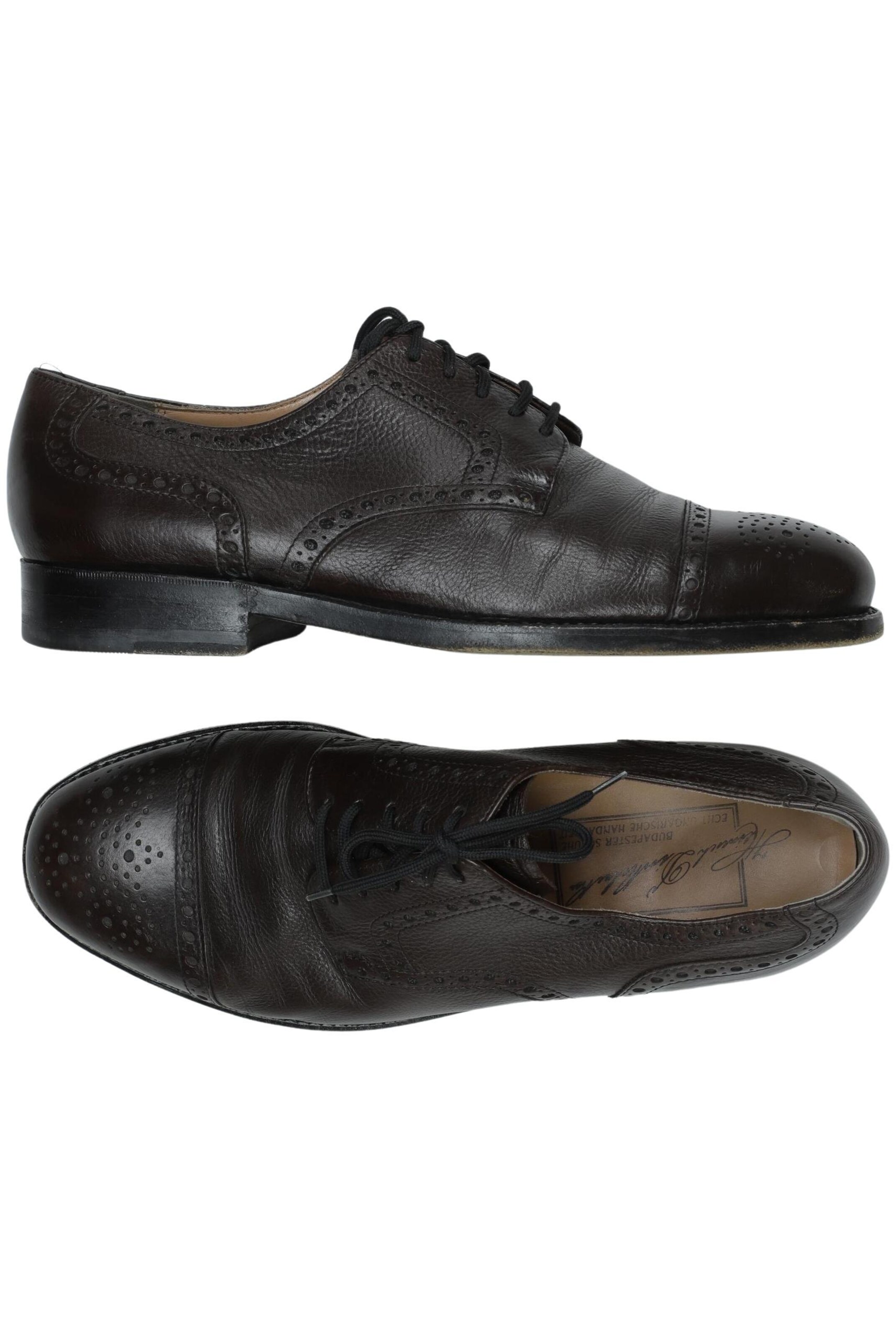 HEINRICH DINKELACKER Halbschuh 40 in Braun: Vorderseite