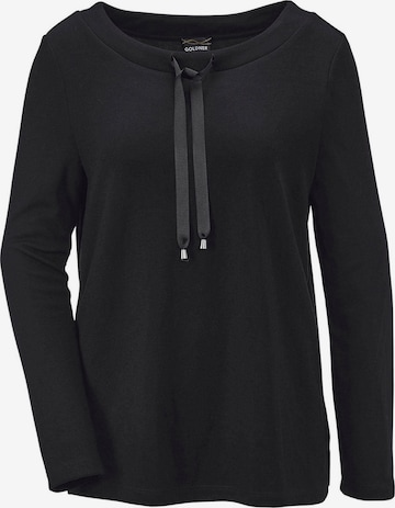 Goldner Shirt in Black: front