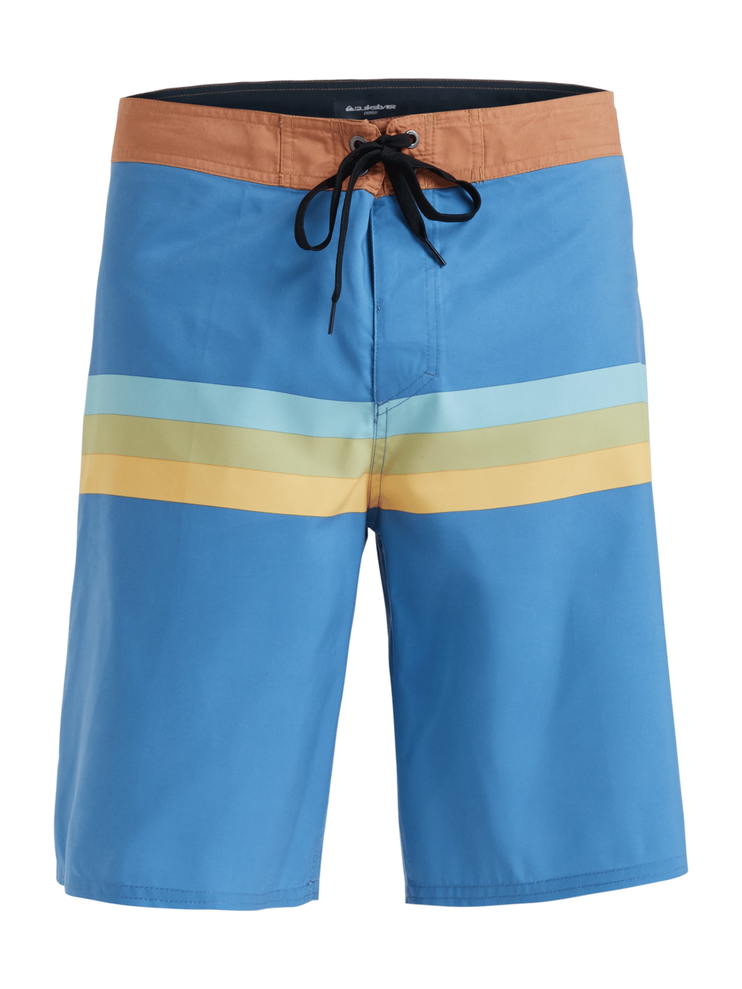 QUIKSILVER Boardshorts 'Everyday Straight 20' en bleu / jaune / orange, Vue avec produit