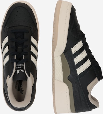 ADIDAS ORIGINALS Σνίκερ χαμηλό 'FORUM BOLD STRIPES' σε μαύρο