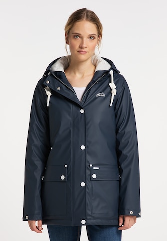 ICEBOUND Between-Season Jacket in Blue: front