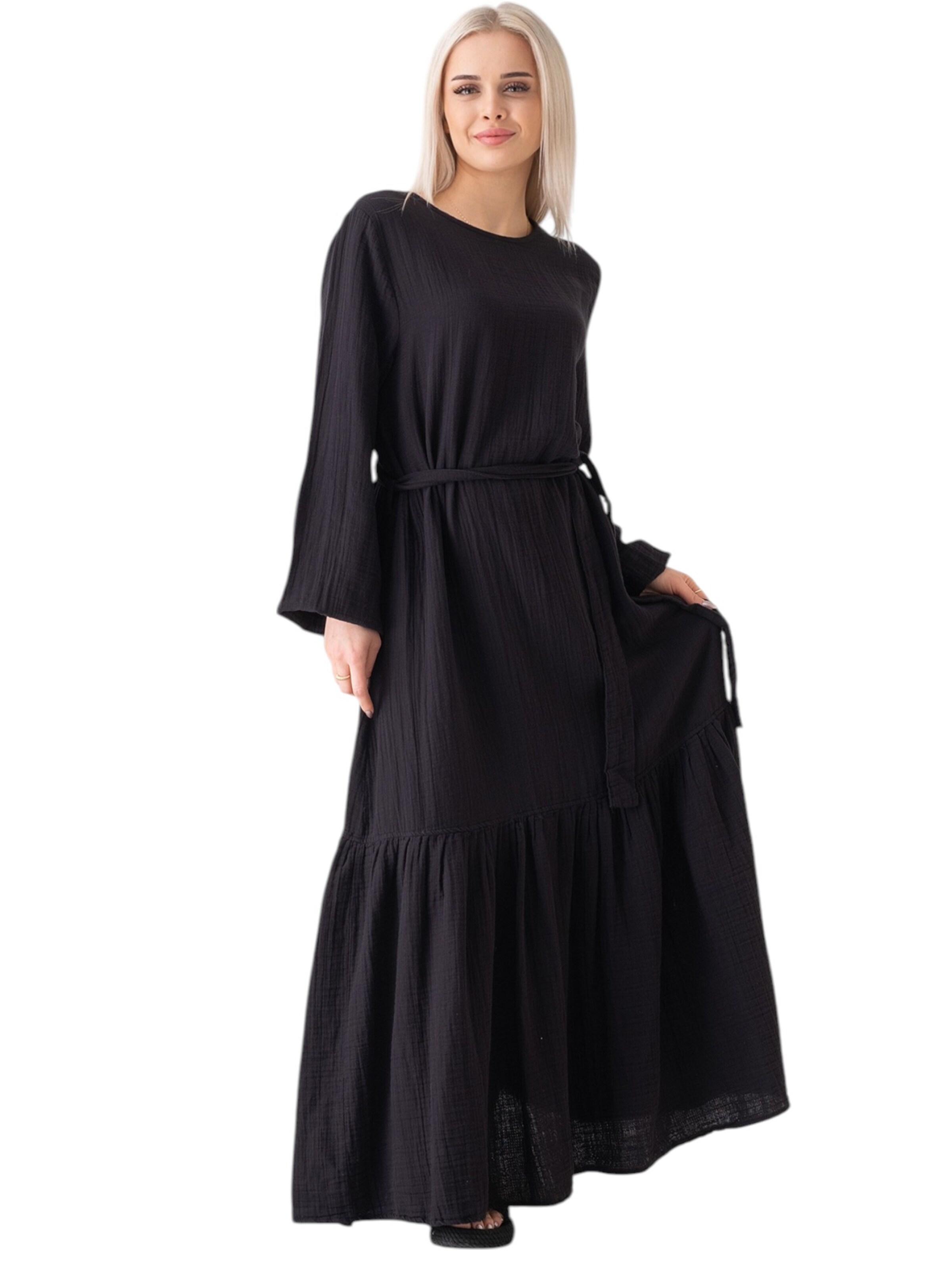 Robe d’été 'FERAY' WENOR en noir