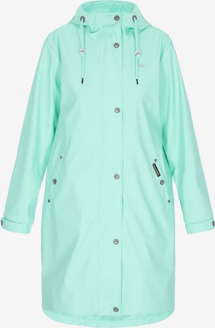 Schmuddelwedda - Abrigo funcional en verde: frente