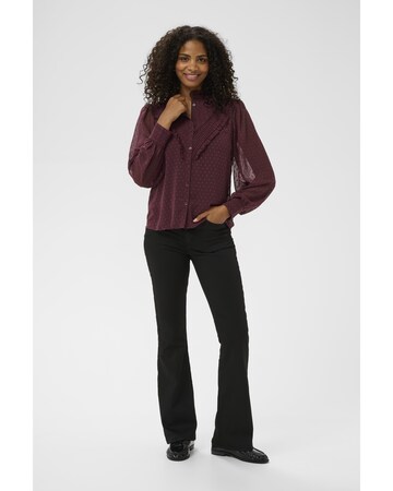 Kaffe Bluse in Braun